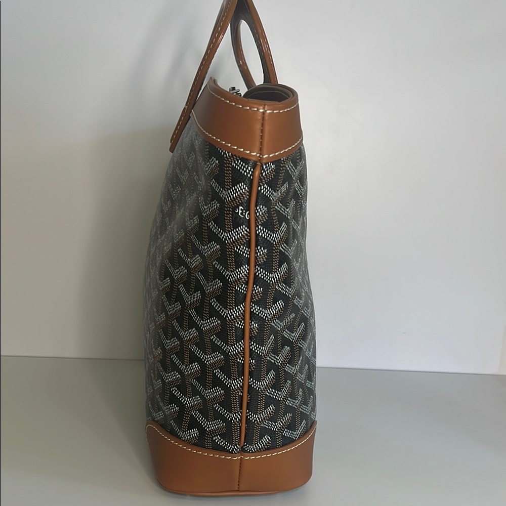 Goyard Brown & Black St. Louis Tote Bag - Picture 3 of 14